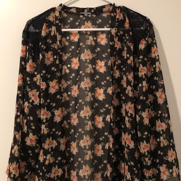 Floral Print Cover Up - Picture 4 of 4